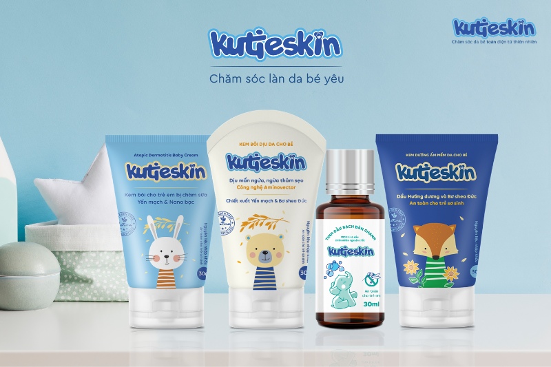Dùng sữa tắm gội Kutieskin có cần kết hợp thêm loại dưỡng da nào không?
