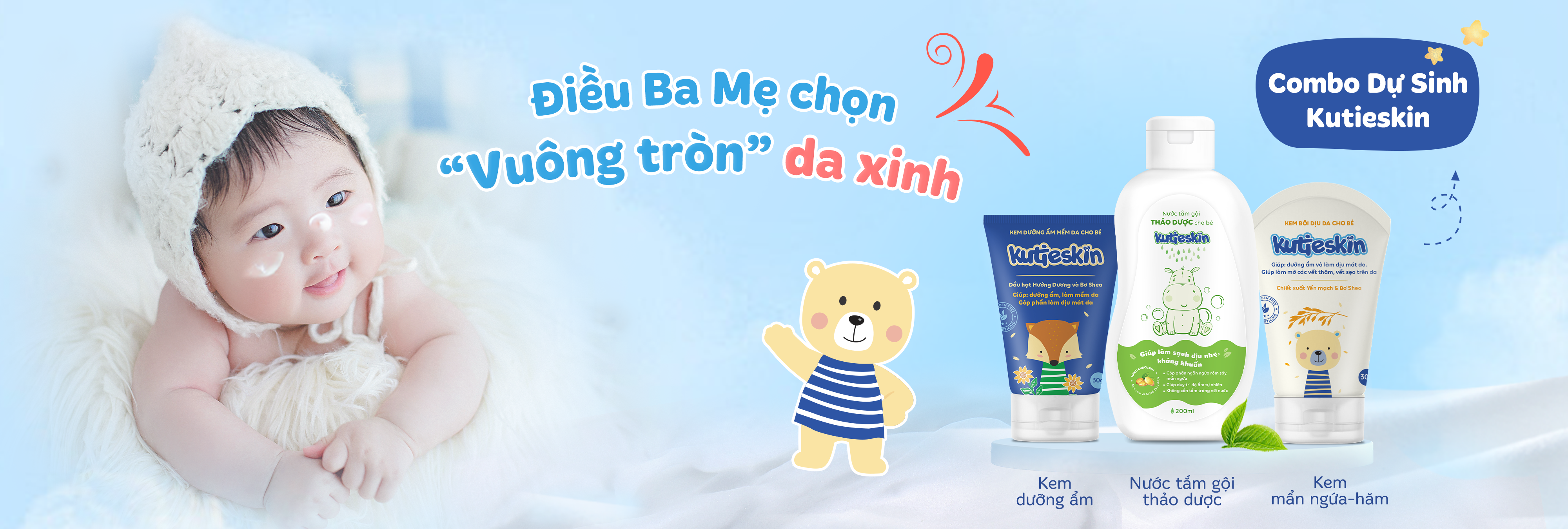 Bộ sản phẩm Kutieskin