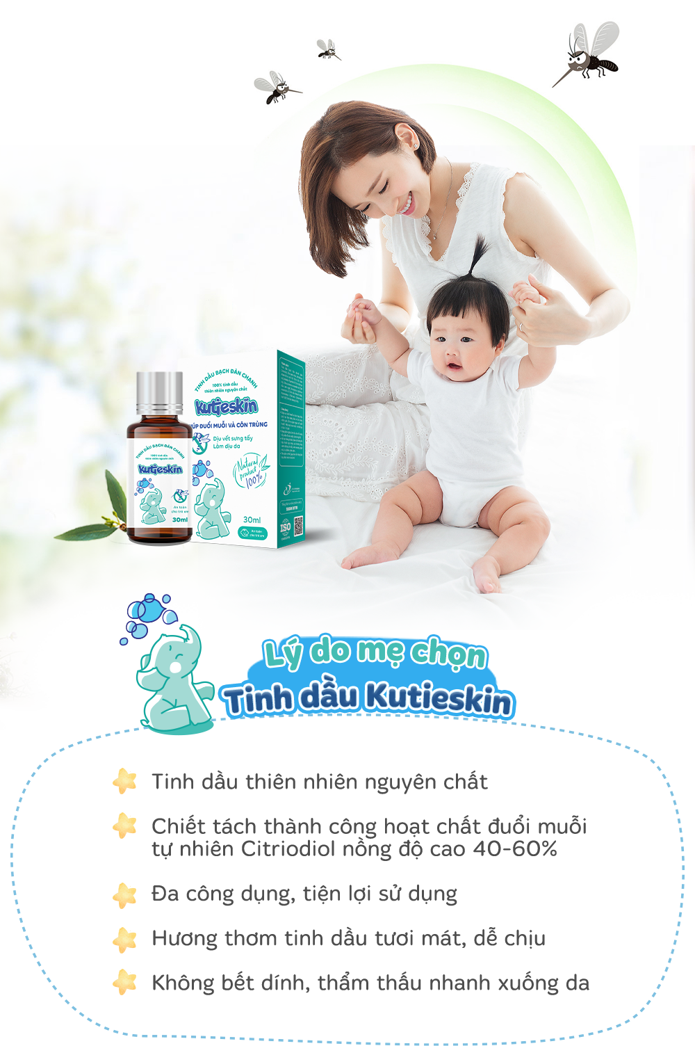 Hình ảnh tinh dầu bạch đàn chanh Kutieskin