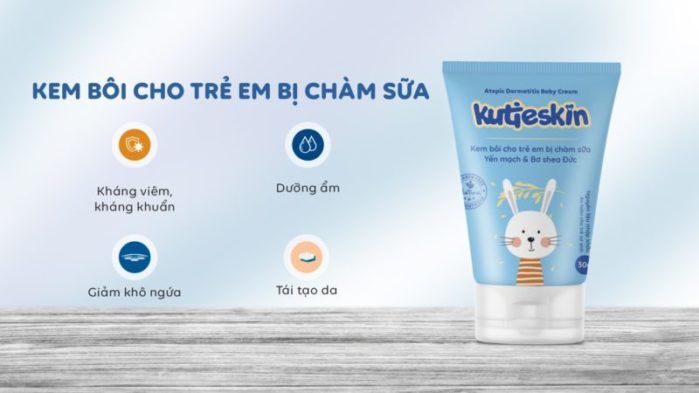 Công dụng kem chàm sữa kutieskin Công dụng kem chàm sữa kutieskin