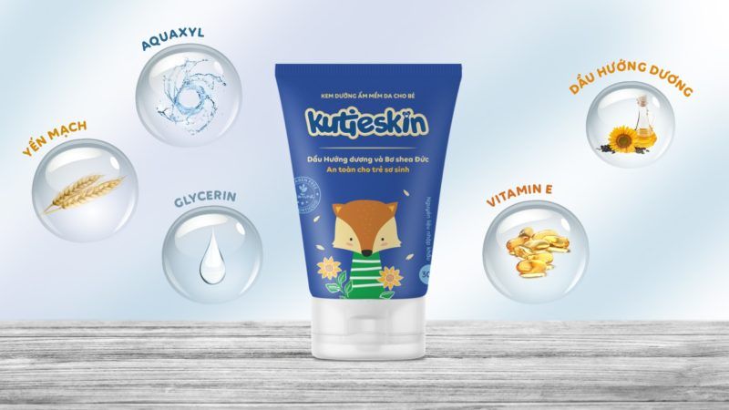 Thành phần kem dưỡng ẩm Kutieskin Thành phần kem dưỡng ẩm Kutieskin