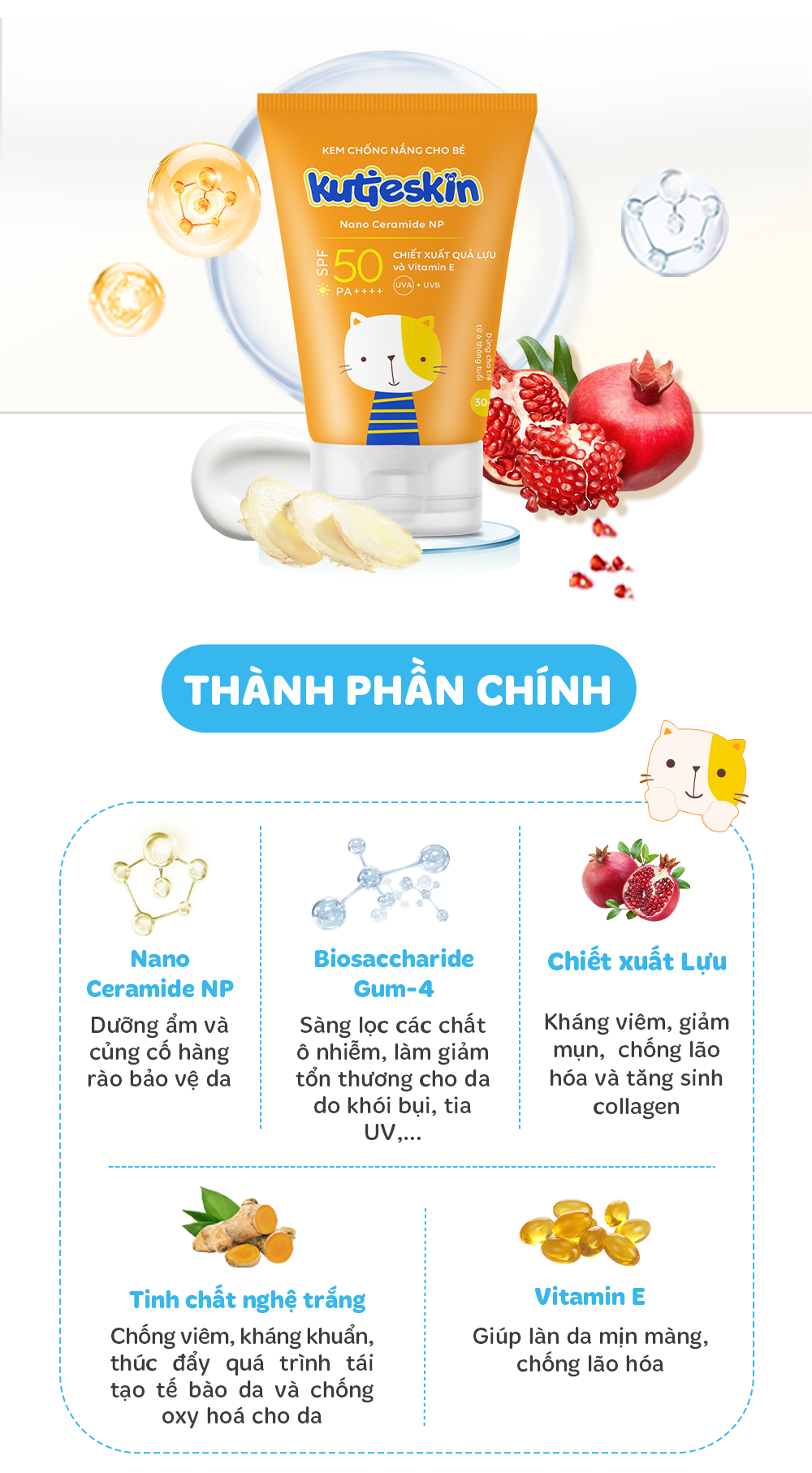 Tinh dầu bạch đàn chanh Kutieskin dành cho các bé