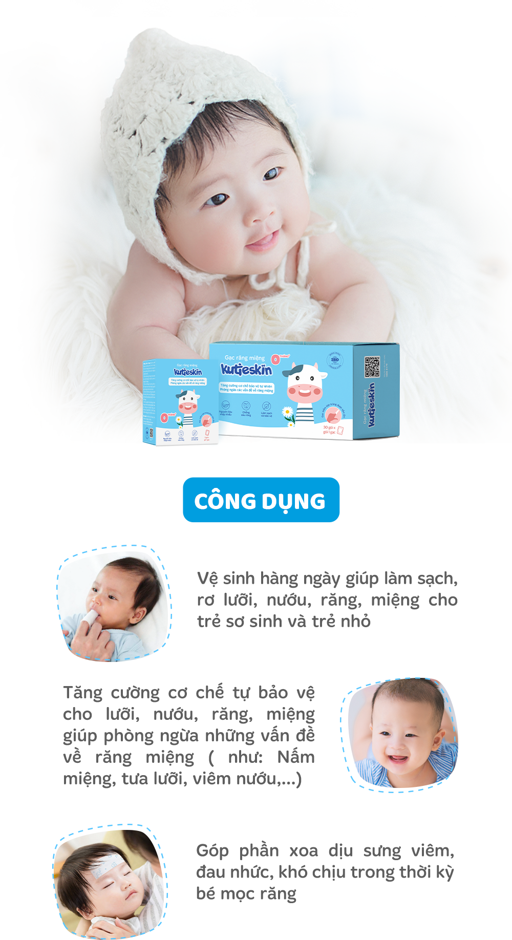 Tinh dầu bạch đàn chanh Kutieskin dành cho các bé