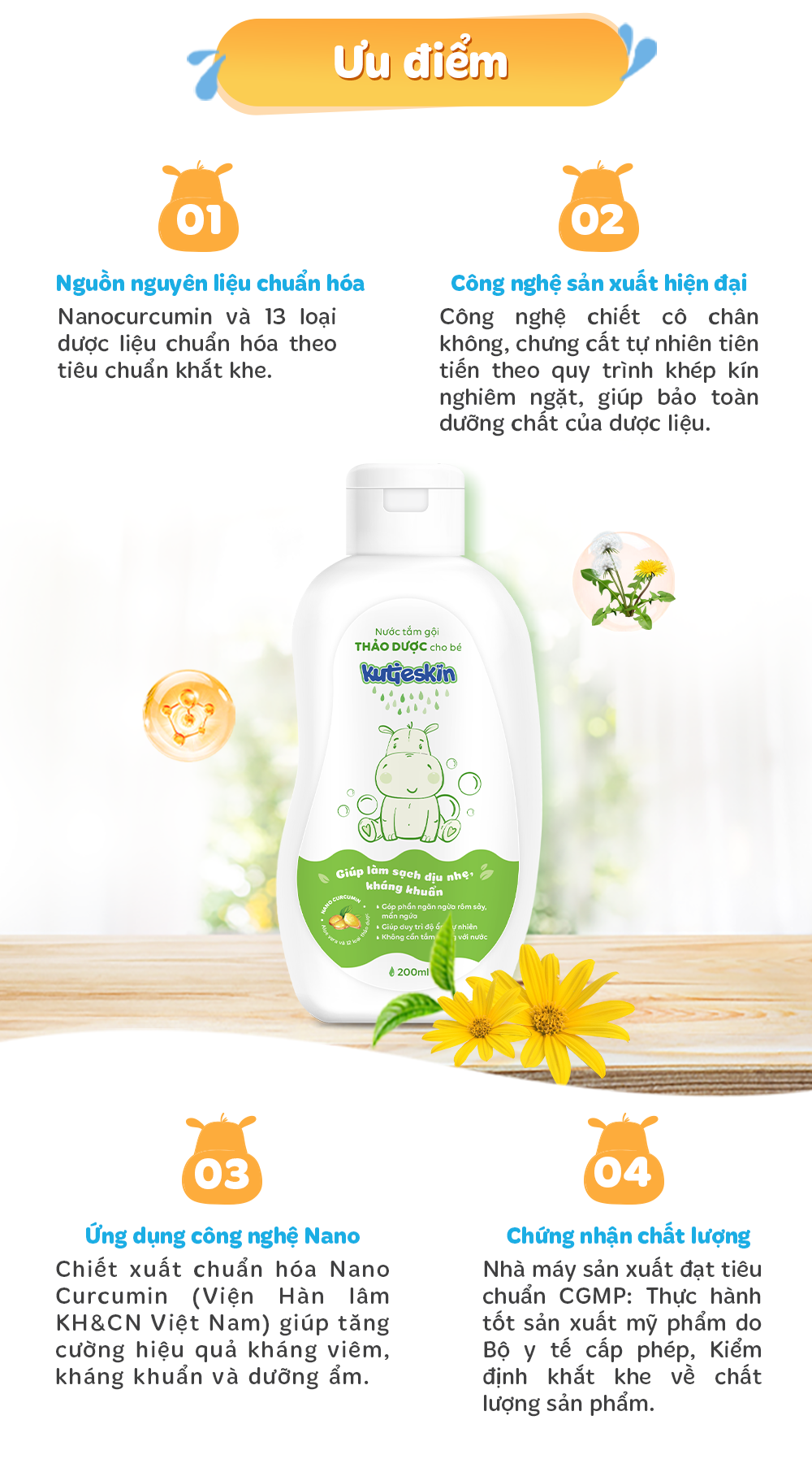 Tinh dầu bạch đàn chanh Kutieskin dành cho các bé